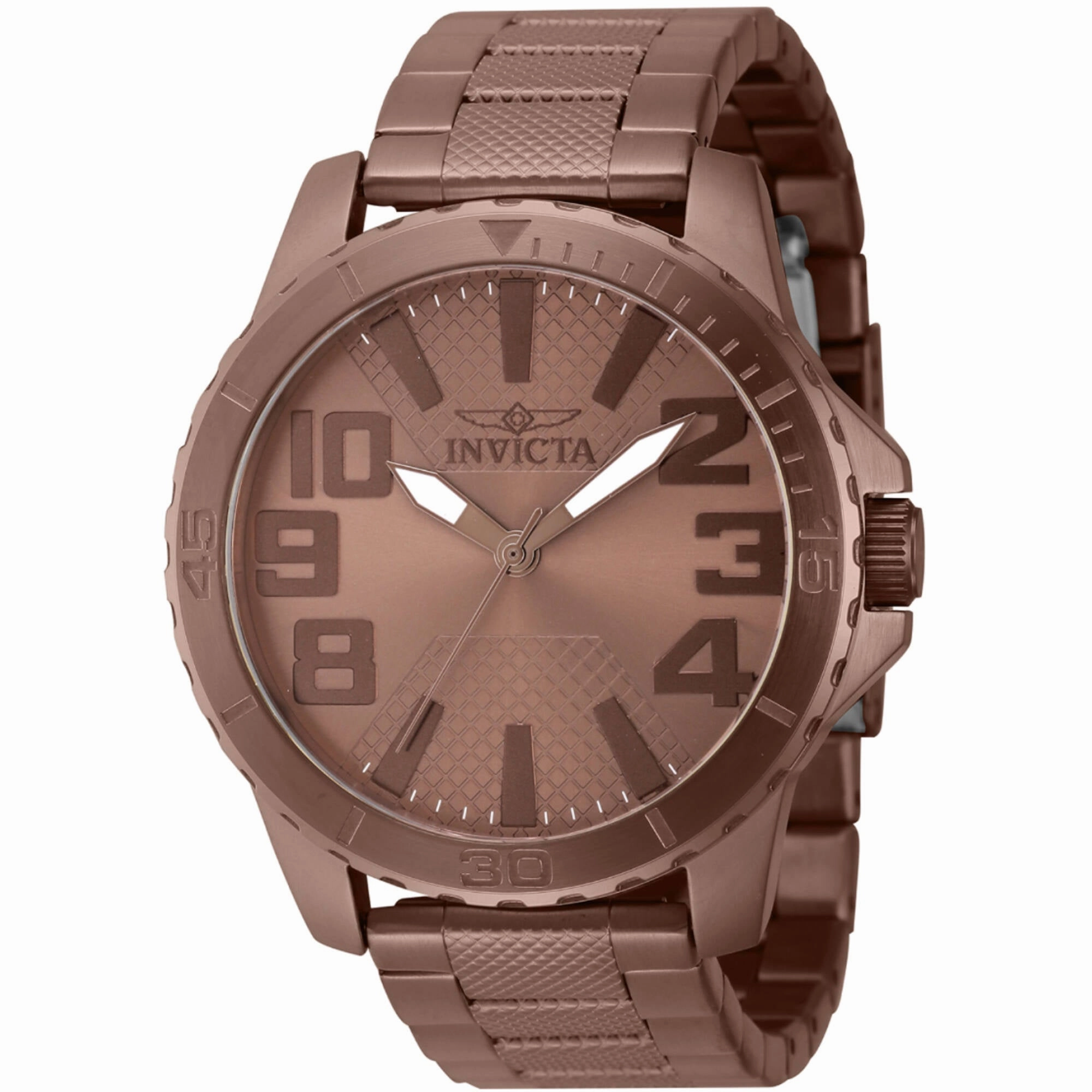 Invicta Men's Watch - Speedway Quartz Brown Plated Stainless Steel Bracelet | 46303