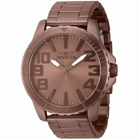 Invicta Men's Watch - Speedway Quartz Brown Plated Stainless Steel Bracelet | 46303