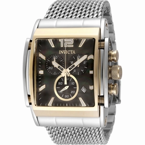 Invicta Men's Watch Speedway Chronograph Stainless Steel Mesh Bracelet 48208