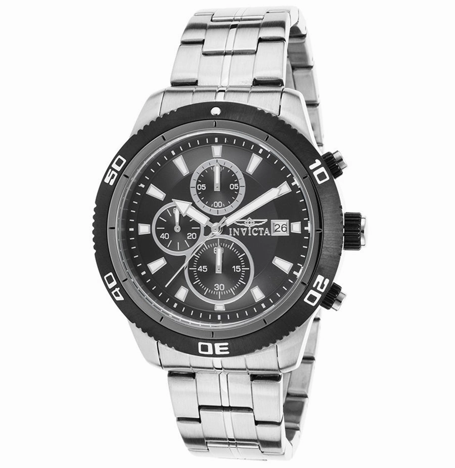 Invicta Specialty Chronograph Black Dial Men's Watch (17439)