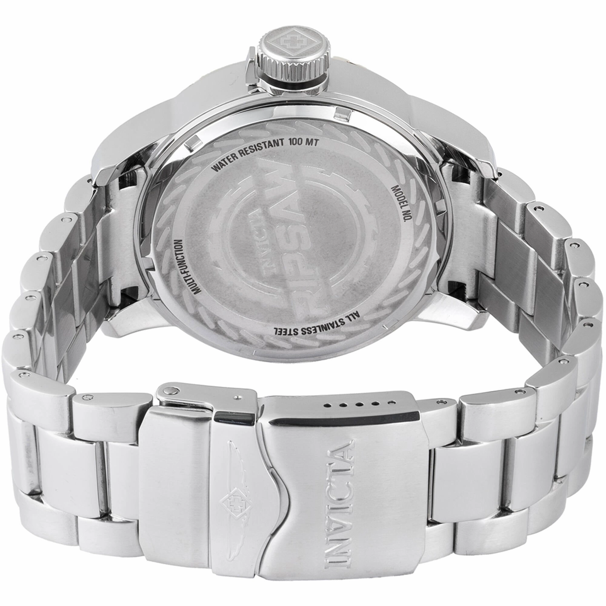 Invicta Unisex Watch - Ripsaw Quartz Gold and Silver Dial Steel Bracelet | 47566