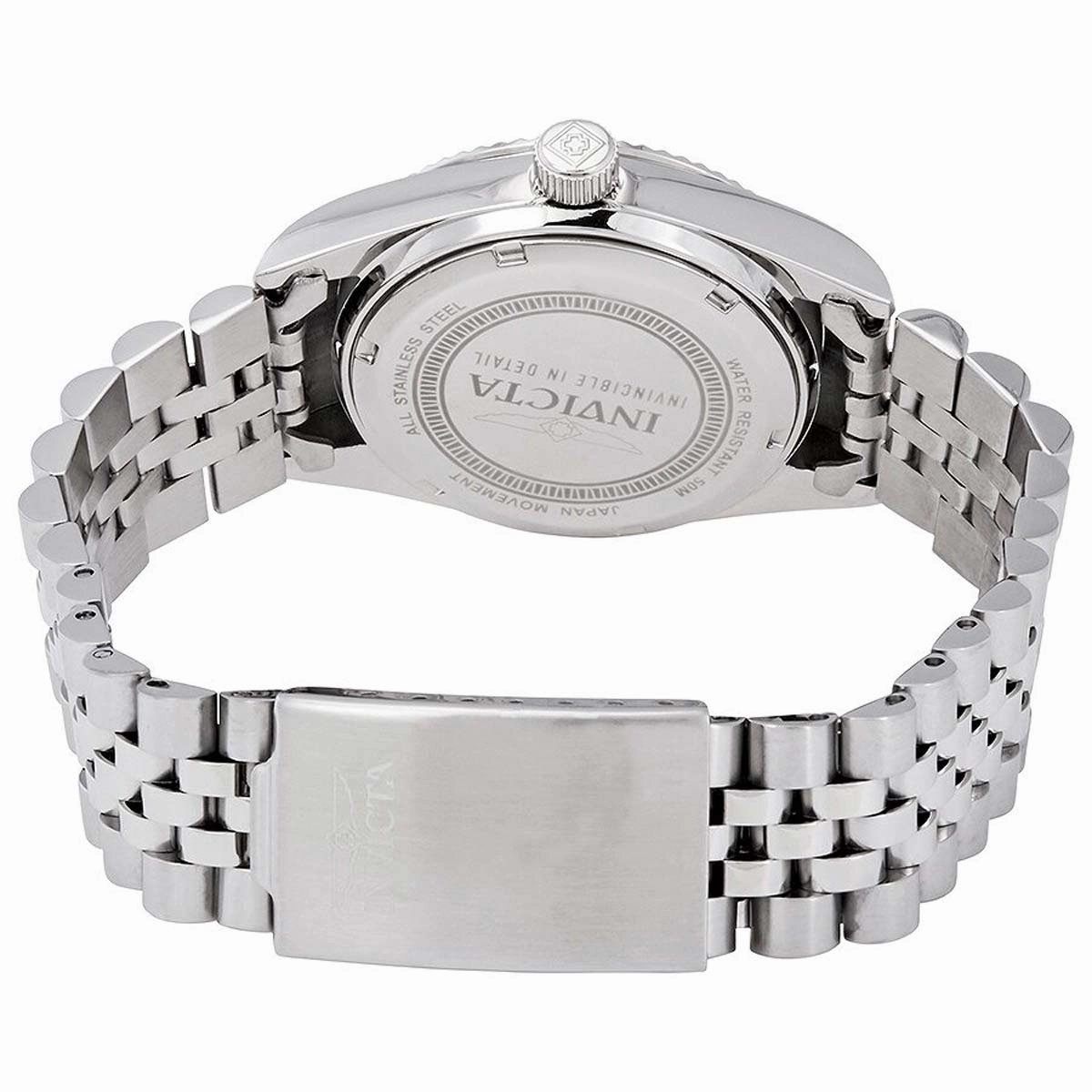 Invicta Women's Quartz Watch - Specialty Black Dial Silver Bracelet | 249168