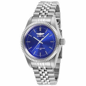 Invicta Women's Quartz Watch - Specialty Blue Dial Stainless Steel Bracelet | 29398