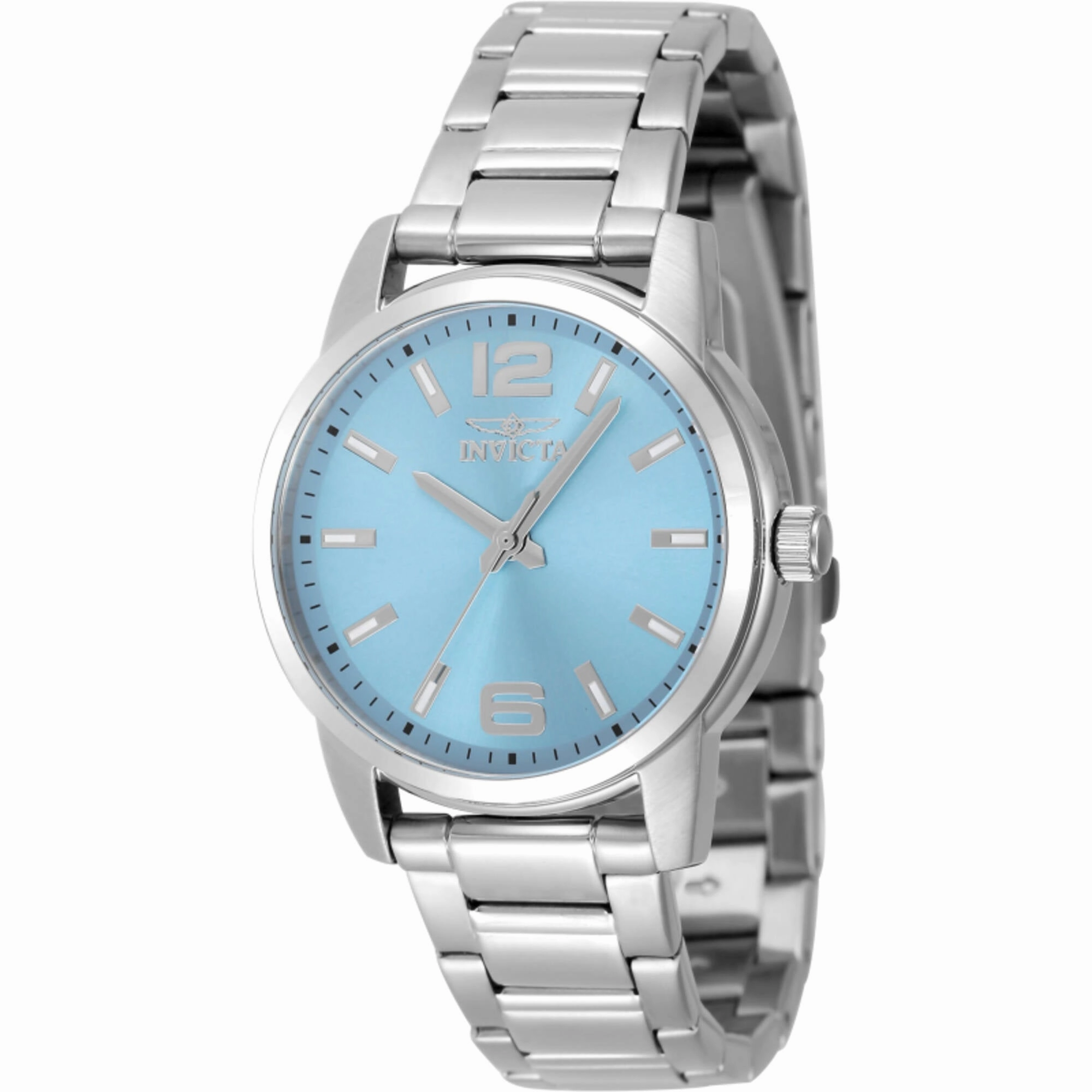 Invicta Women's Watch - Celestial Light Blue Dial Silver Tone Steel Bracelet | 48499