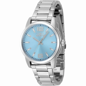Invicta Women's Watch - Celestial Light Blue Dial Silver Tone Steel Bracelet | 48499