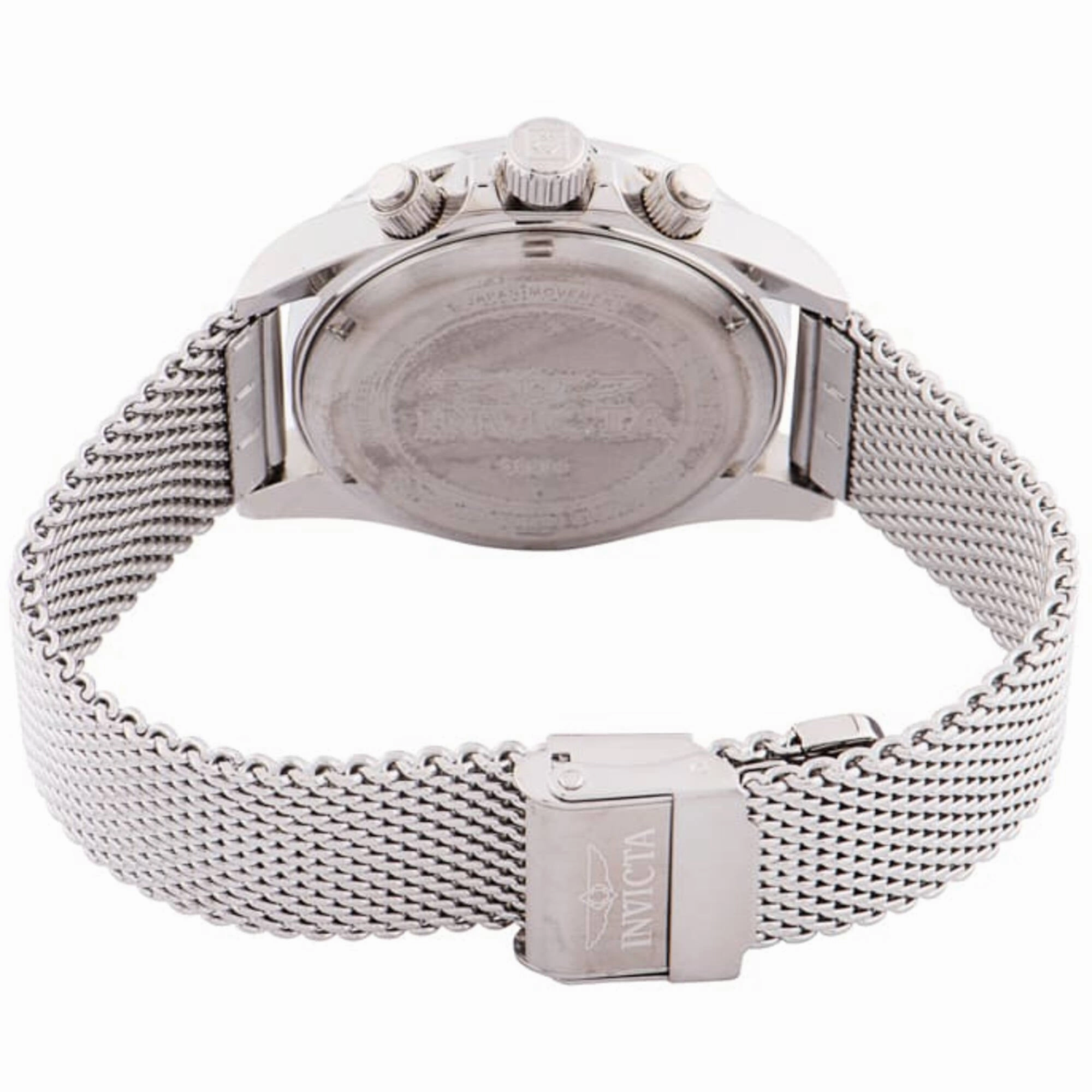 Invicta Women's Watch - Pro Diver Quartz Chronograph Silver Mesh Bracelet | 32934