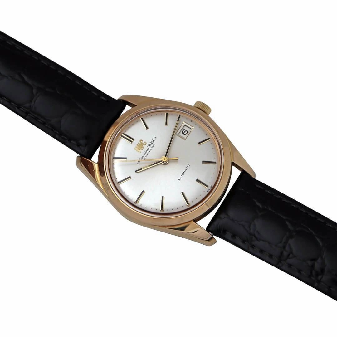IWC 8541B 18ct Gold Men's Vintage Automatic Watch