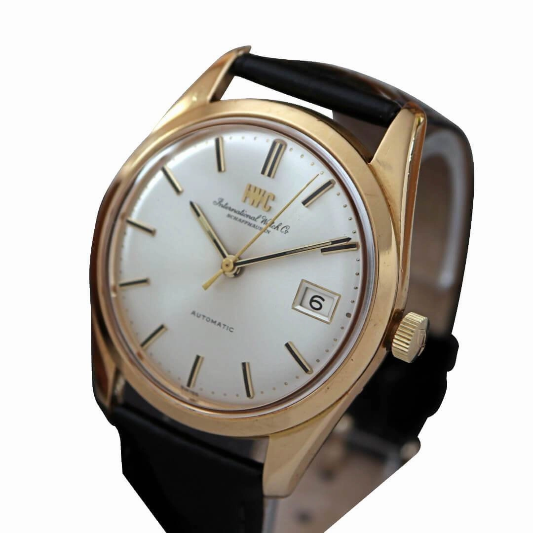 IWC 8541B 18ct Gold Men's Vintage Automatic Watch