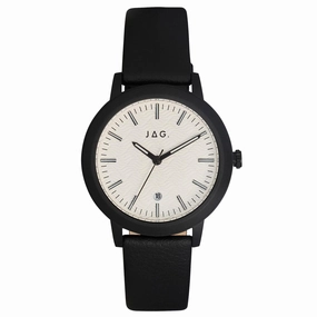 Jag Bronte White Dial 39.5mm Watch J2629