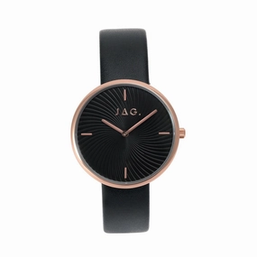 Jag Rosanna Black Dial 36mm Watch J2733