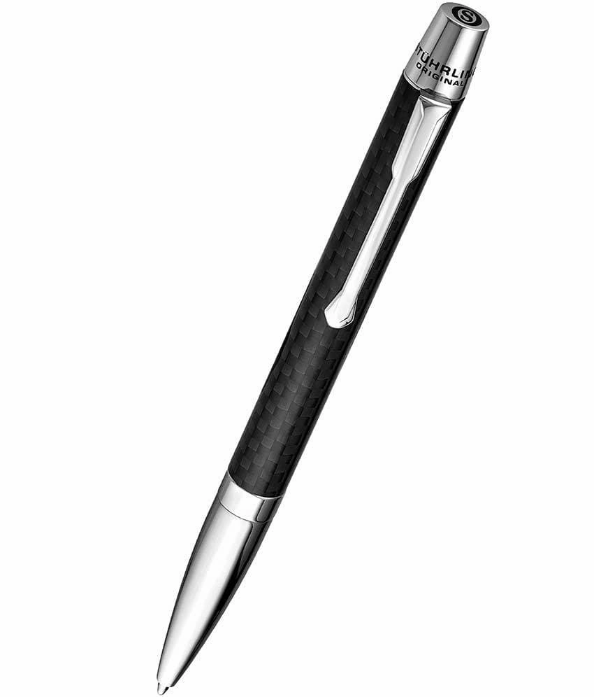 Javelin Black Carbon Twist-Action Ballpoint Pen