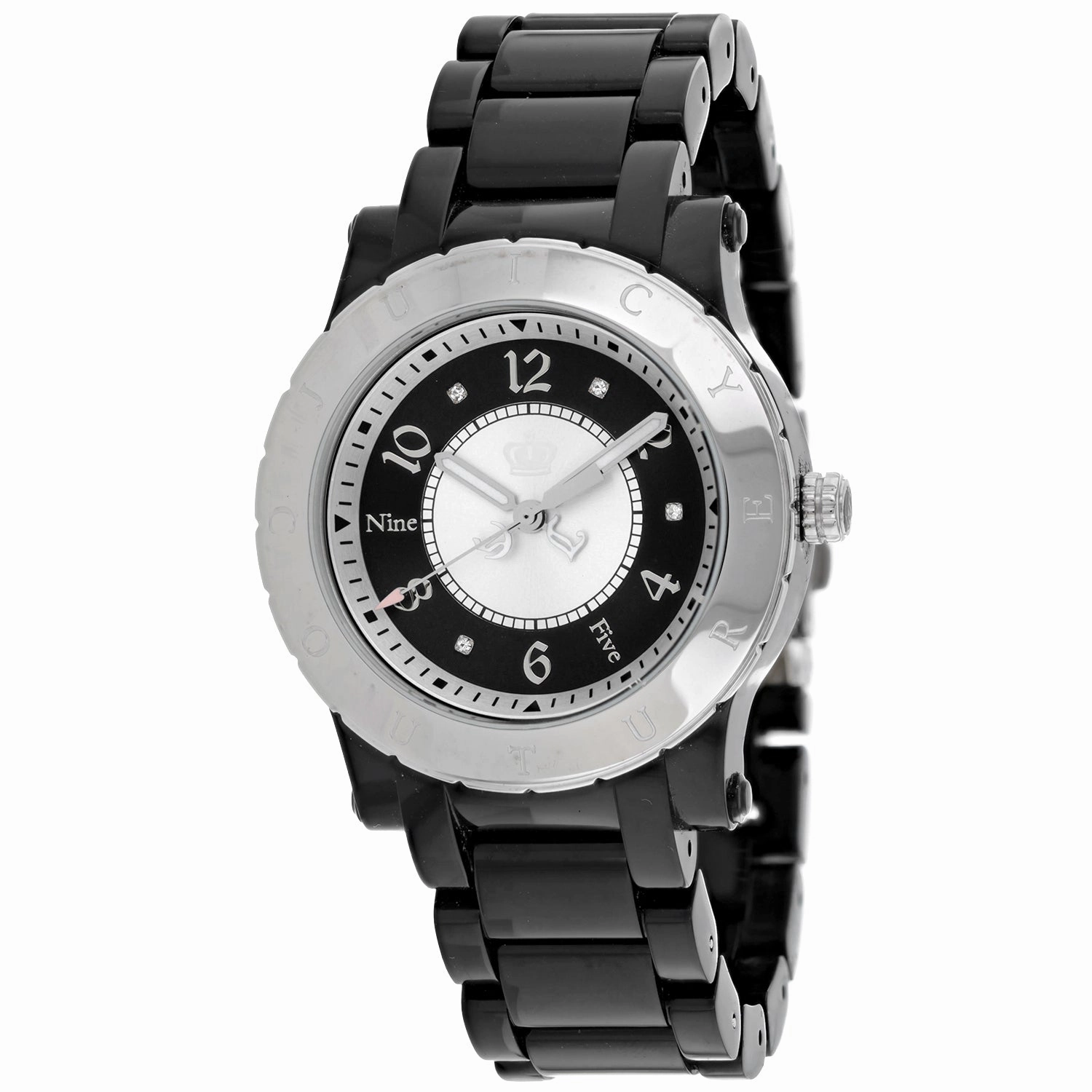 Juicy Couture Women's HRH Black Dial Watch