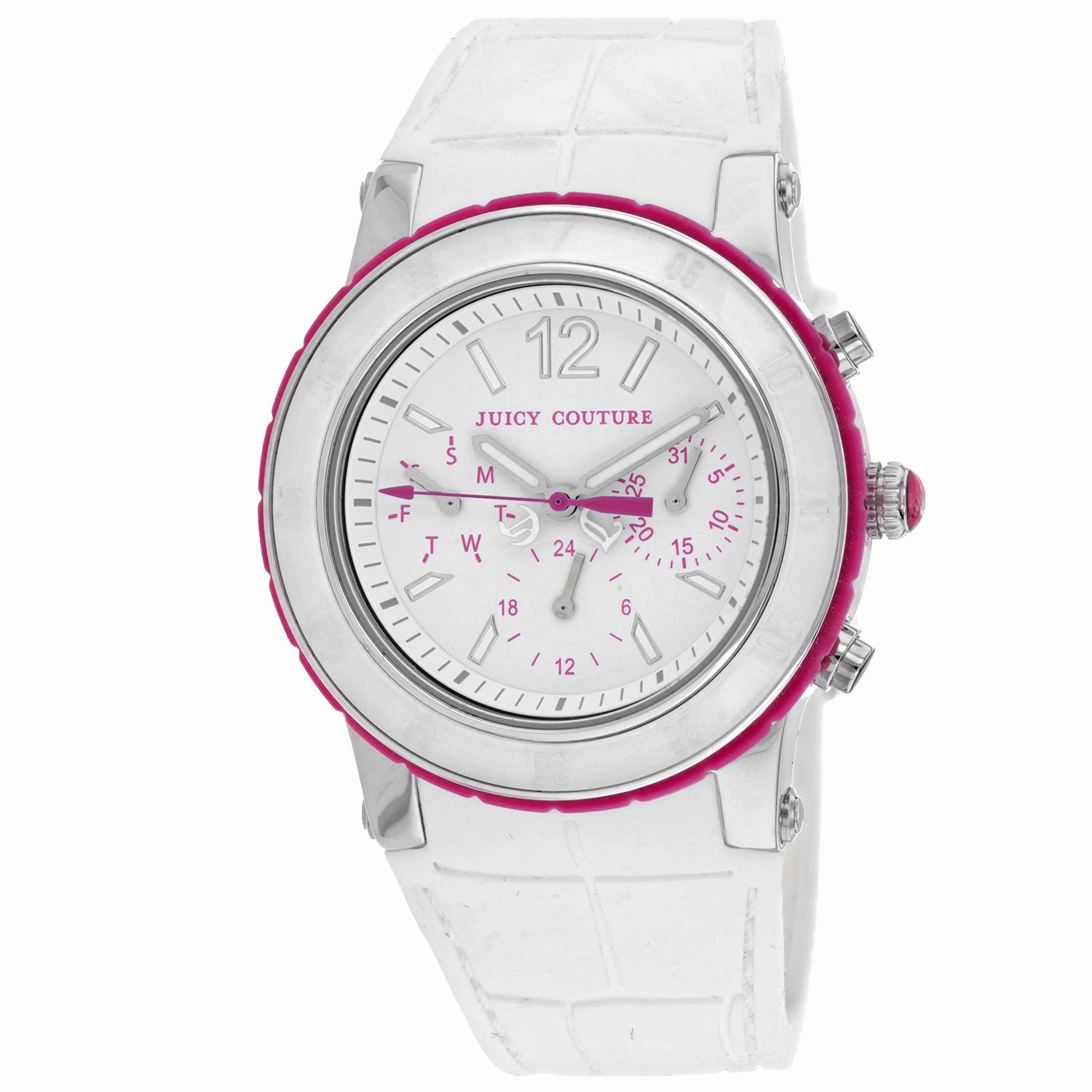 Juicy Couture Women's HRH White Dragon Fruit White Dial Watch