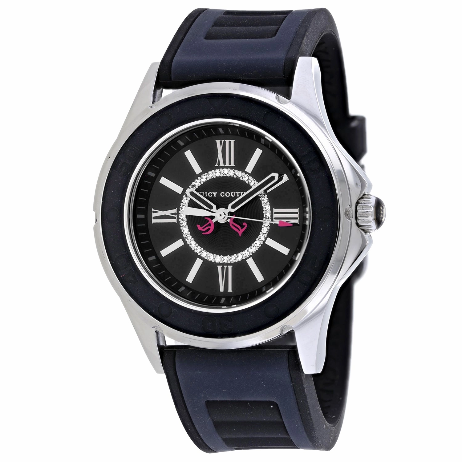 Juicy Couture Women's Rich Girl Black Dial Watch