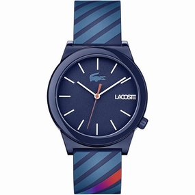 LACOSTE 2010934 Analogue Quartz Blue Silicone Men's Watch