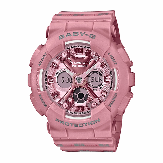 Ladies Baby-G Watch (BA-130SP-4ADR)