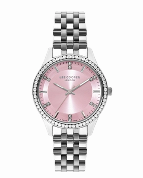 Lee Cooper - LC07826.380 - Women's Super Metal Silver Watch