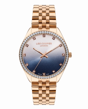 Lee Cooper - LC07831.490 - Women's Super Metal Rose Gold Watch