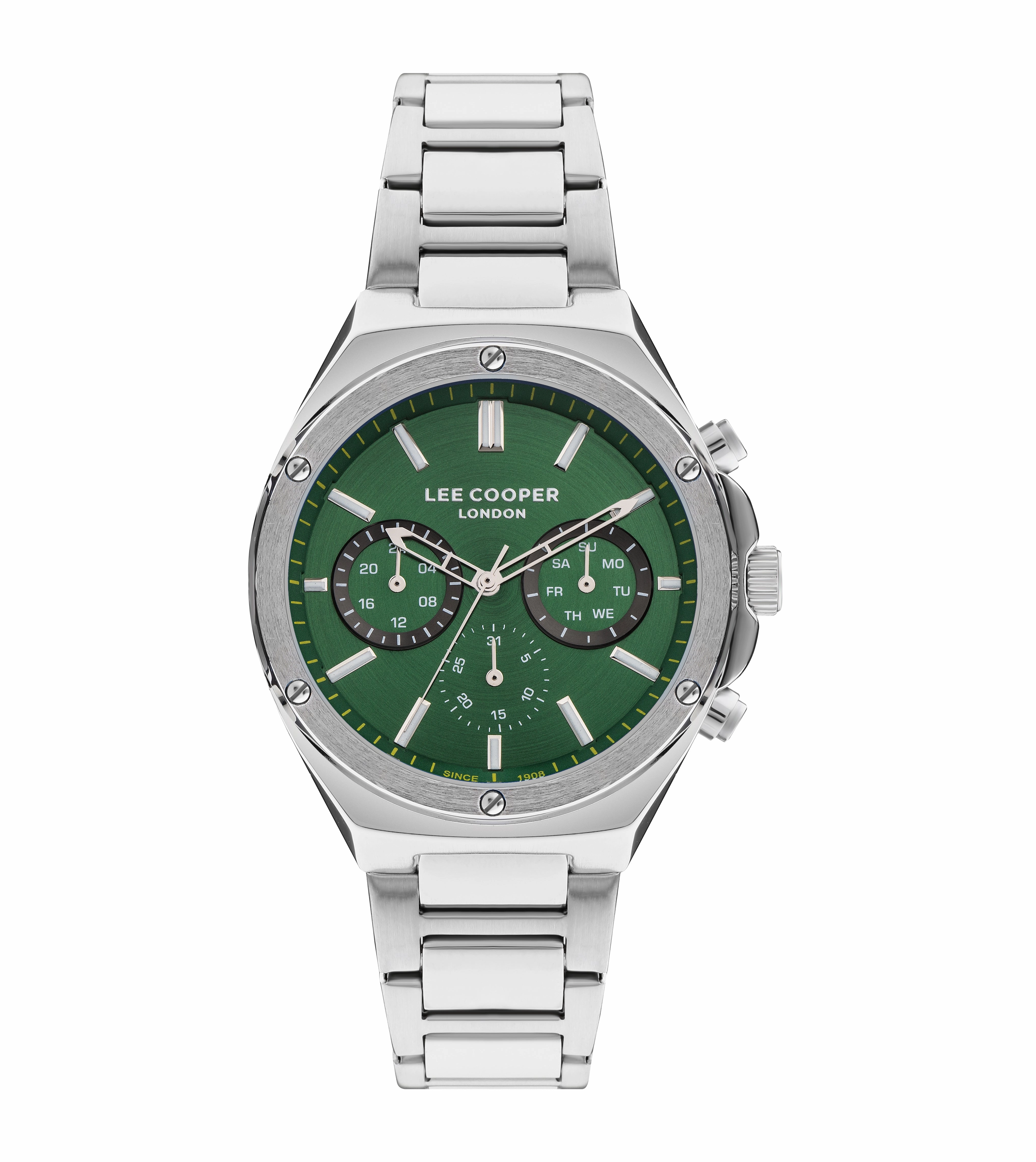 Lee Cooper - LC07845.370 - Gent Super Metal Silver Watch