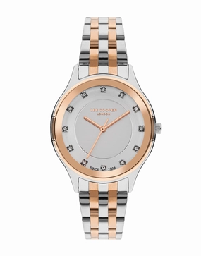 Lee Cooper - LC07867.530 - Women's Super Silver/Rose Gold Watch