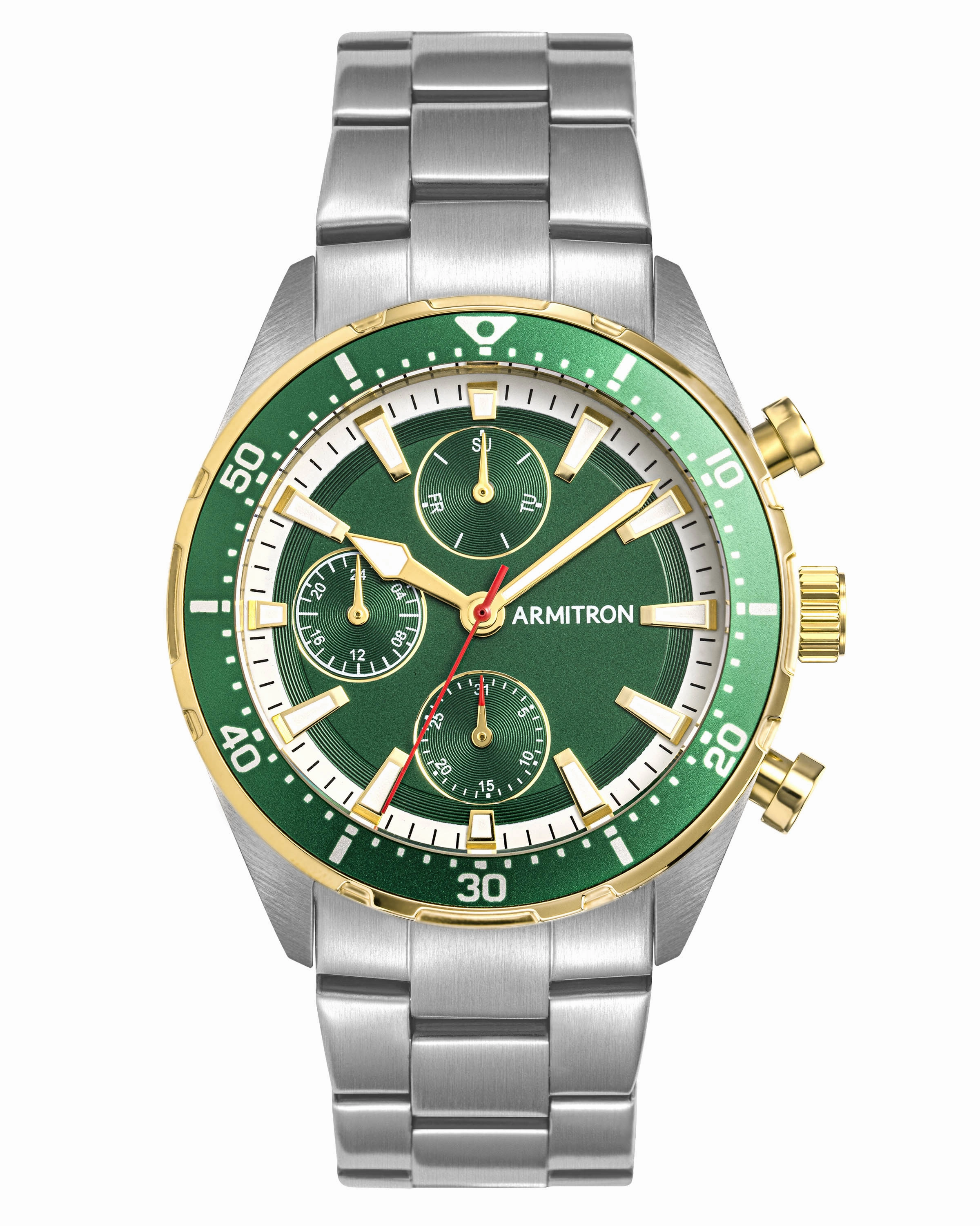 Lloyd? | 42mm, Metal/Green/Silver/Gold