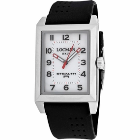 Locman Men's White dial Watch