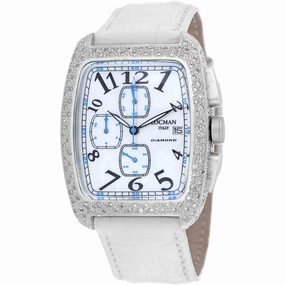 Locman Women's Watch - Classic Mother of Pearl Dial White Strap | 487MOPBKSK2DC/WH