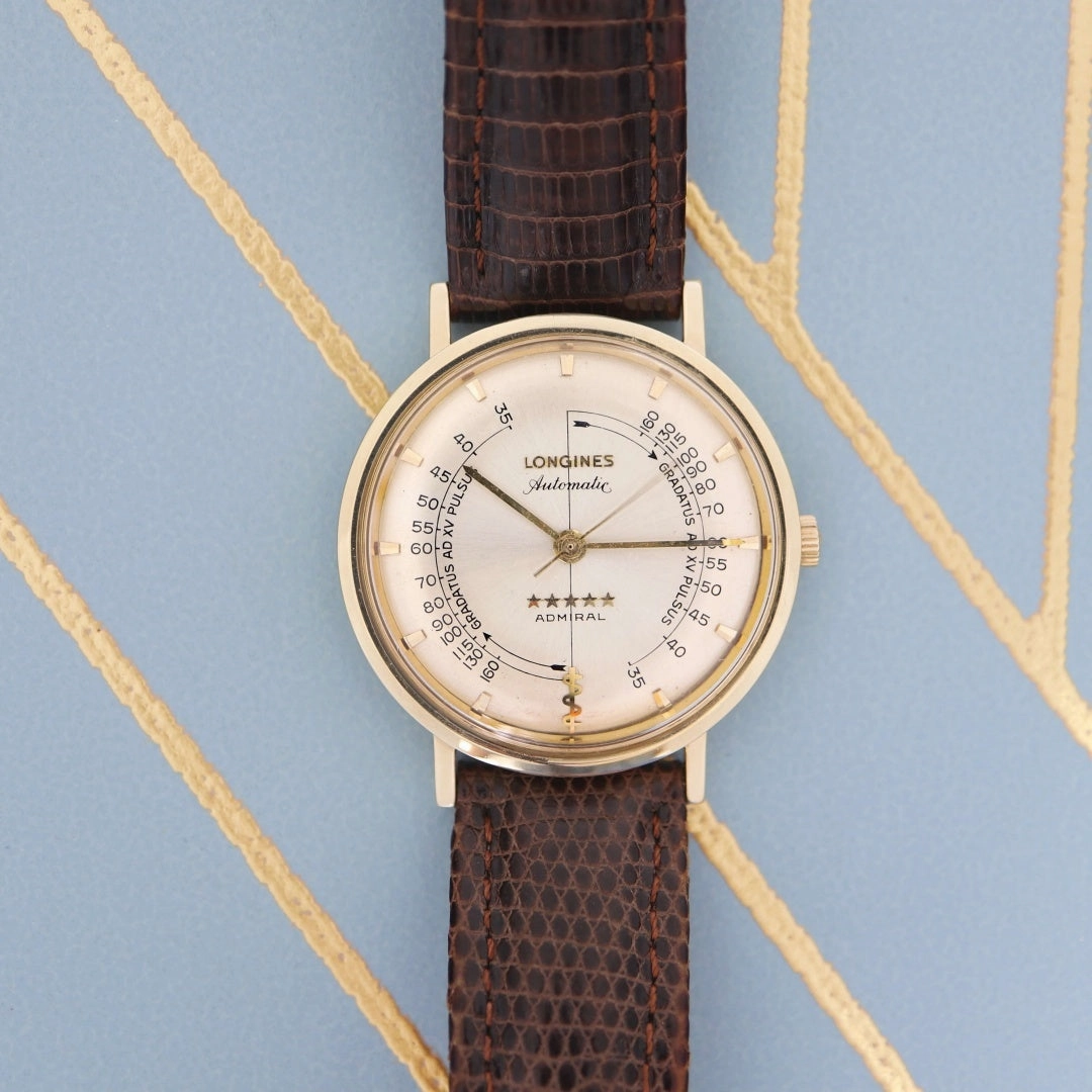 Longines Admiral Pulsations, 14k 1960s