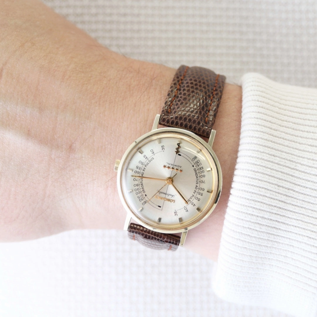 Longines Admiral Pulsations, 14k 1960s