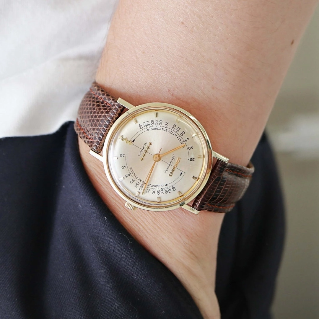 Longines Admiral Pulsations, 14k 1960s