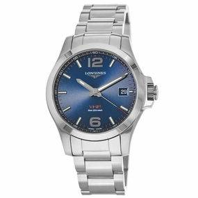 Longines Conquest V.H.P. Blue Dial Steel  Men's Watch L3.716.4.96.6