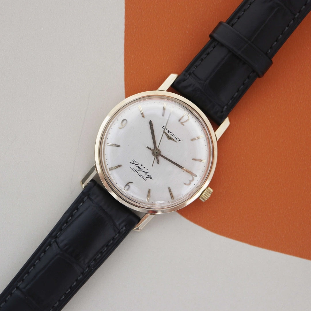 Longines Flagship 3403, 9k Gold, 1960 Vintage Watch