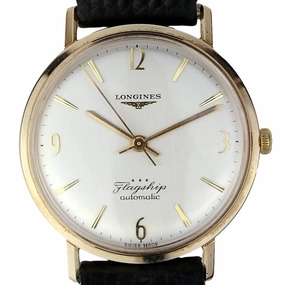 Longines Flagship Automatic 3403 "Big Ship", 9k Gold, 1963