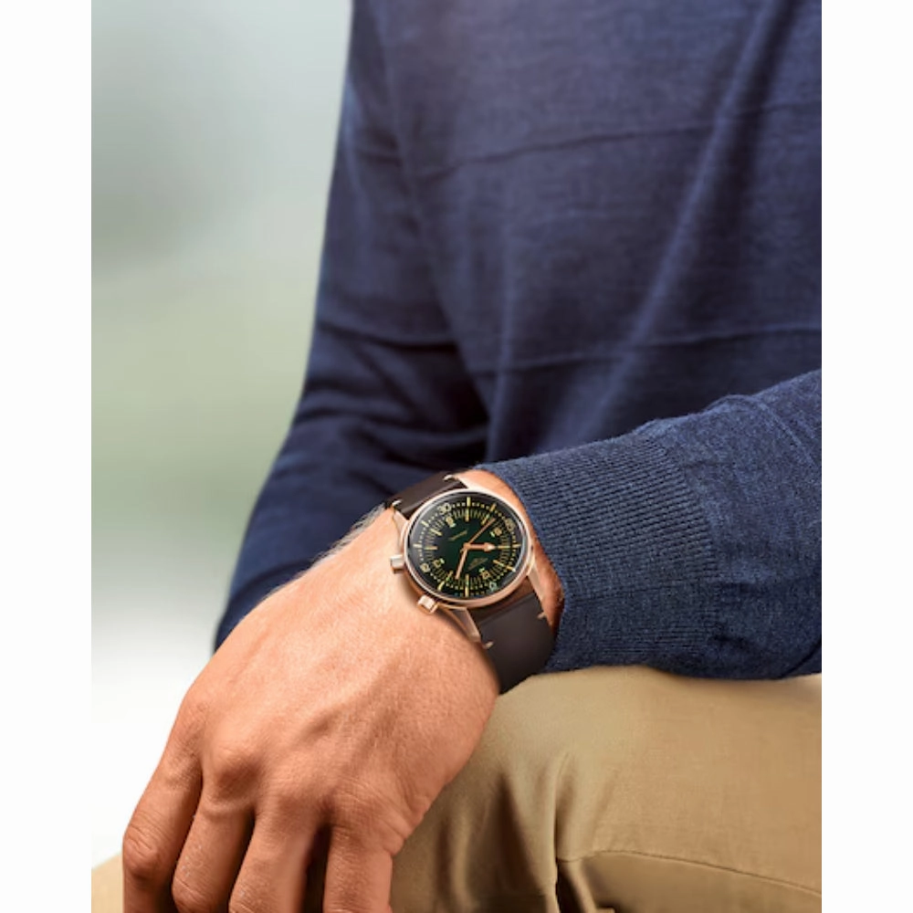 Longines Legend Diver Bronze Automatic Watch Gift Set