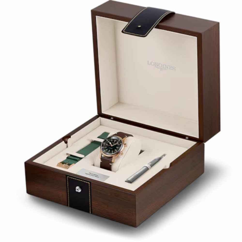 Longines Legend Diver Bronze Automatic Watch Gift Set