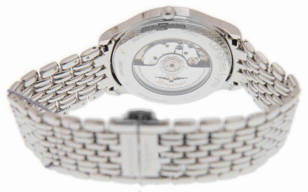 Longines Lyre Automatic Stainless Steel Blue Dial Date Mens Watch L4.960.4.92.6