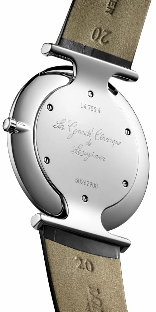 LonginesLa Grande Classique Midsize 36mmQuartz Silver Dial Black Leather Mens Watch L4.755.4.71.2