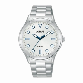 Lorus Ladies White 3 Hands Watch