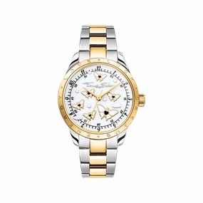 Luminescent Butterfly Bicolour Watch