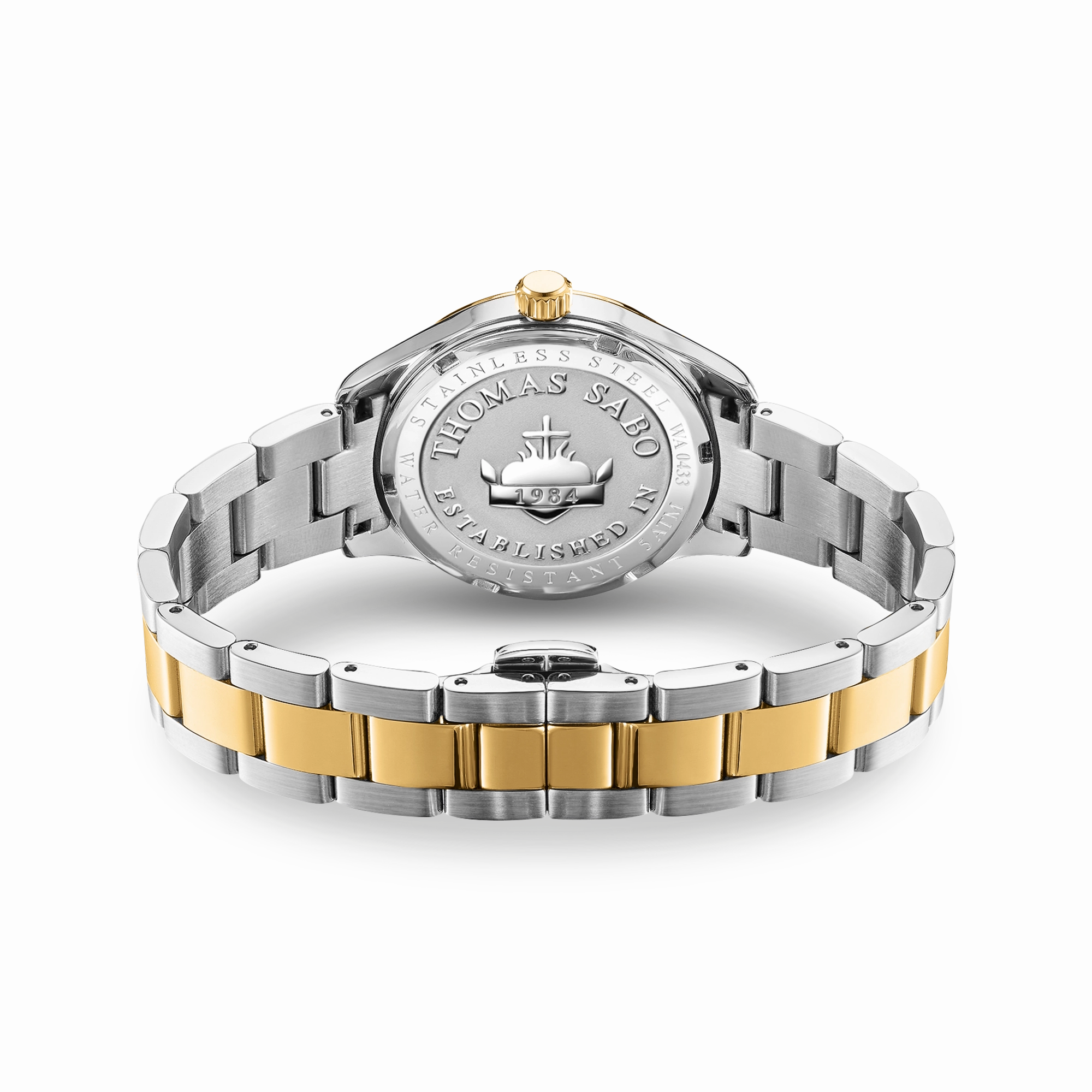 Luminescent Butterfly Bicolour Watch