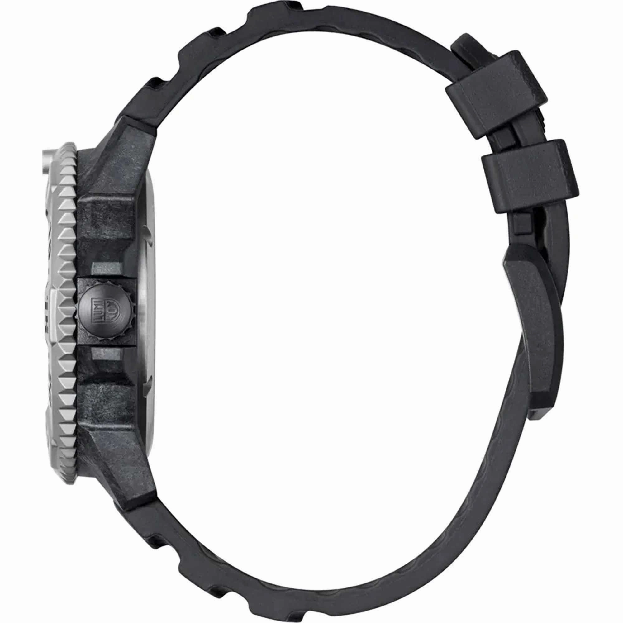Luminox Men's Quartz Watch - Black Dial Rubber Strap Dive Military Spec | 3351.SET