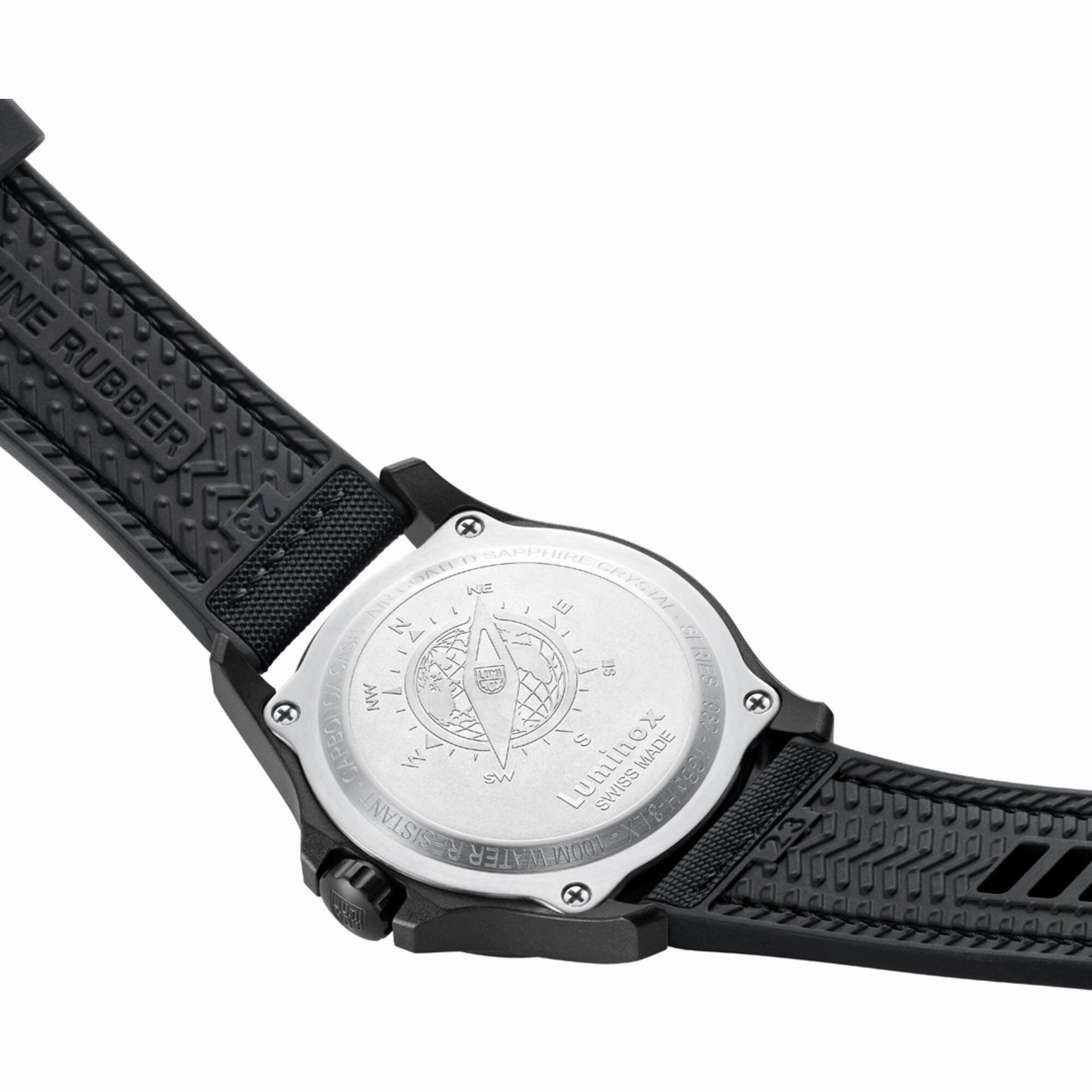 Luminox Men's Watch - Atacama Field Date Black Nylon with Rubber Strap | XL.1970.SET