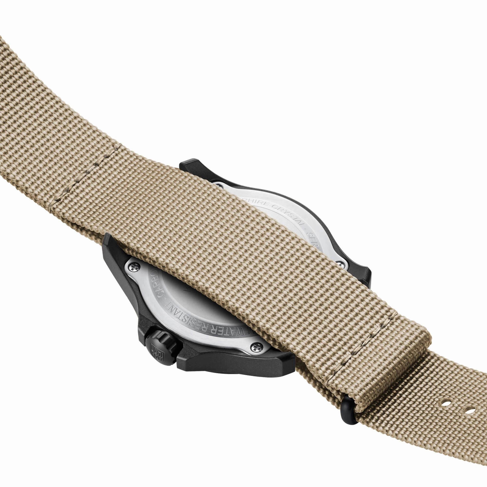 Luminox Men's Watch - Atacama Field Date Black Nylon with Rubber Strap | XL.1970.SET