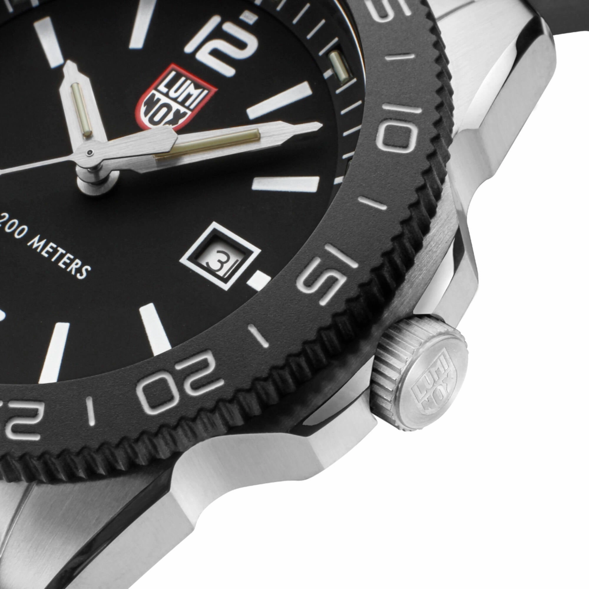 Luminox Men's Watch - Pacific Diver Quartz Black Dial Rubber Strap Dive | XS.3121.1