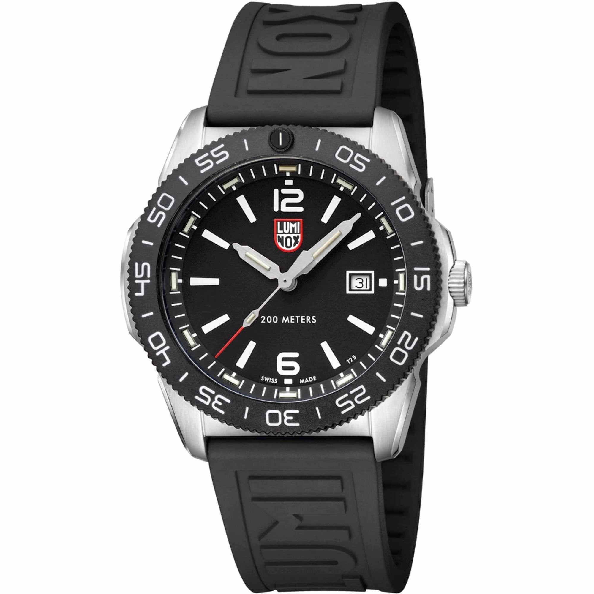 Luminox Men's Watch - Pacific Diver Quartz Black Dial Rubber Strap Dive | XS.3121.1