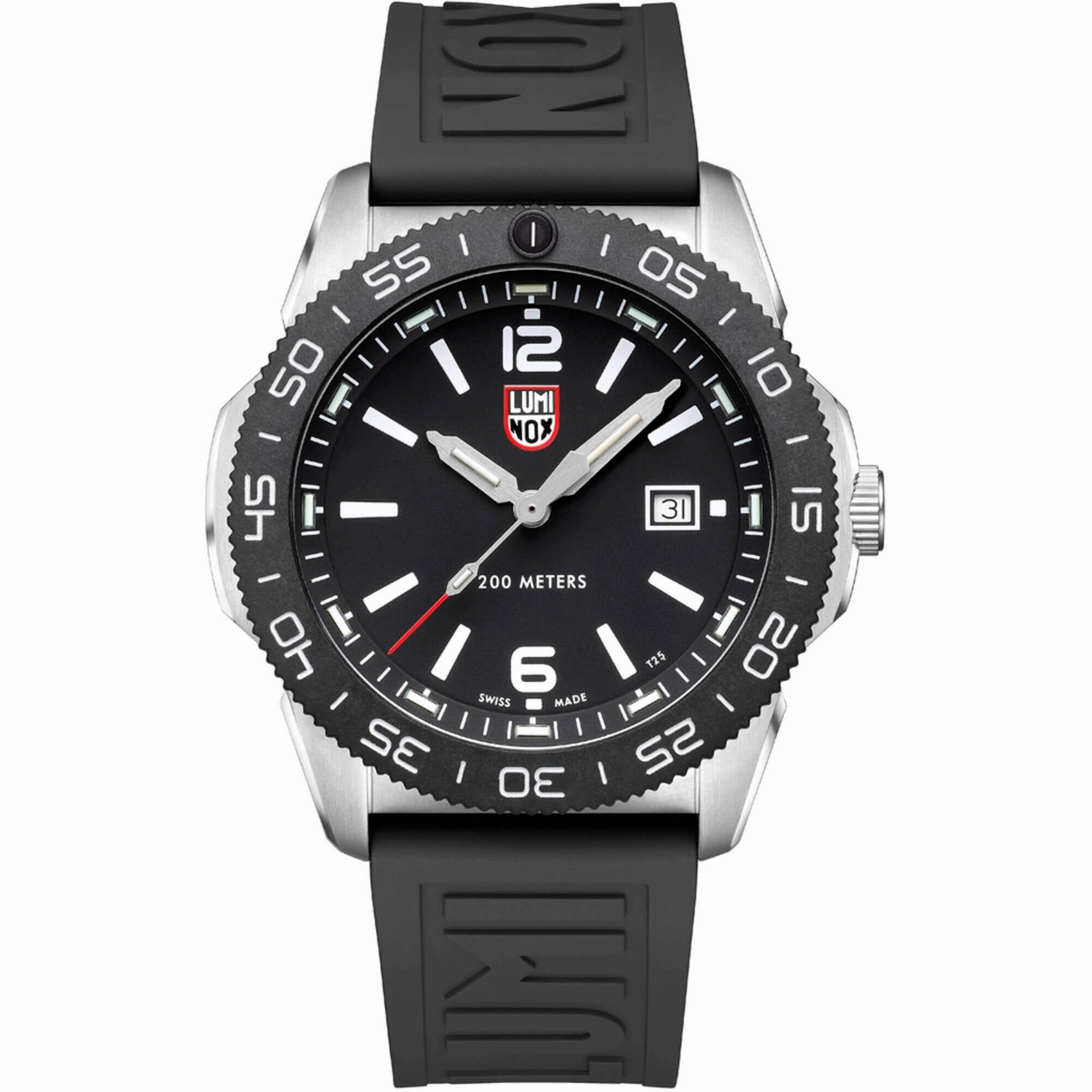 Luminox Men's Watch - Pacific Diver Quartz Black Dial Rubber Strap Dive | XS.3121.1