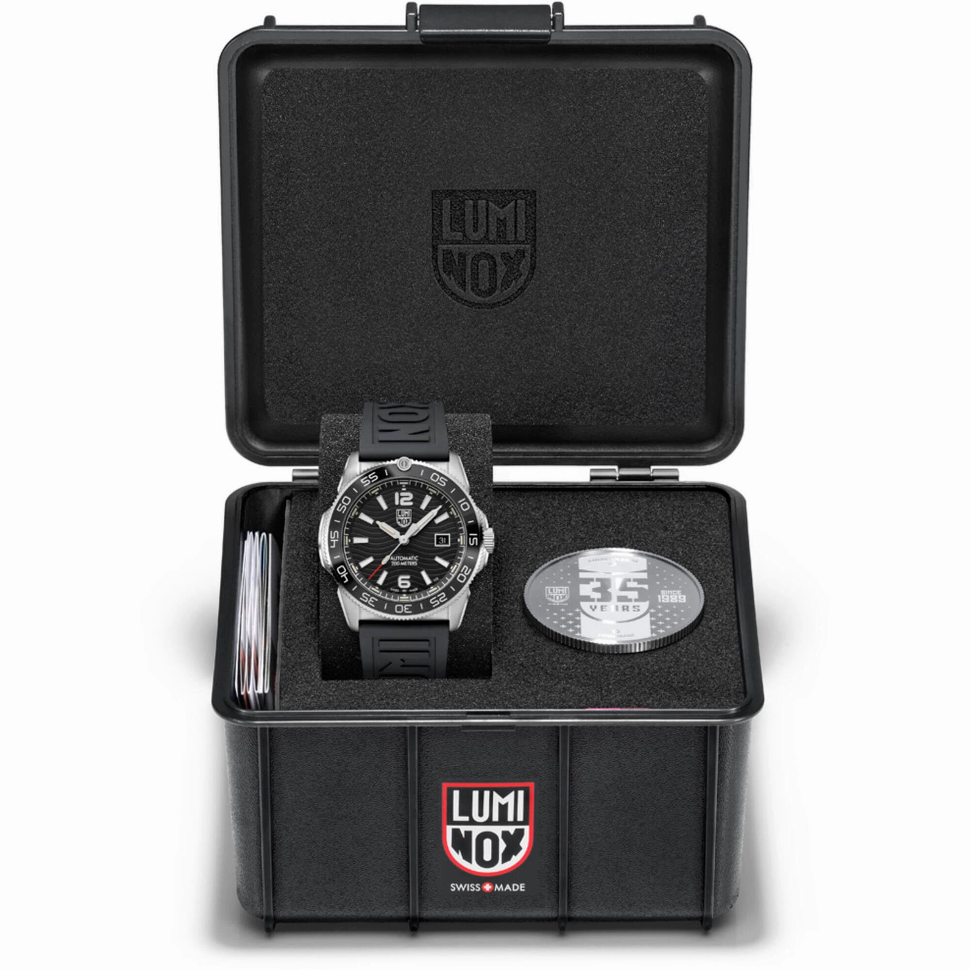 Luminox Men's Watch - Pacific Diver Rotating Bezel Black Dial Rubber Strap | XS.3101