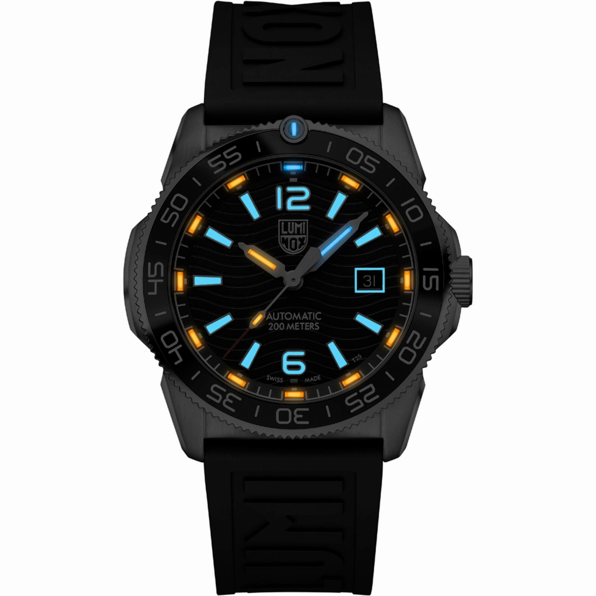 Luminox Men's Watch - Pacific Diver Rotating Bezel Black Dial Rubber Strap | XS.3101