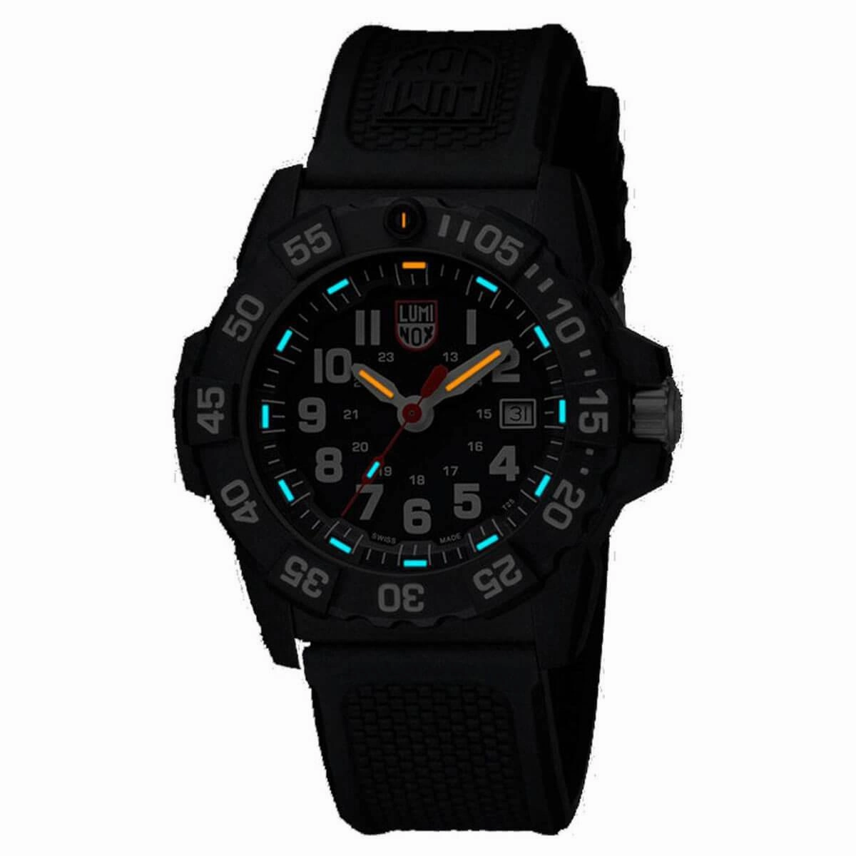 Luminox Navy Seal 3500 Men's Black Strap Dive Watch | 3501