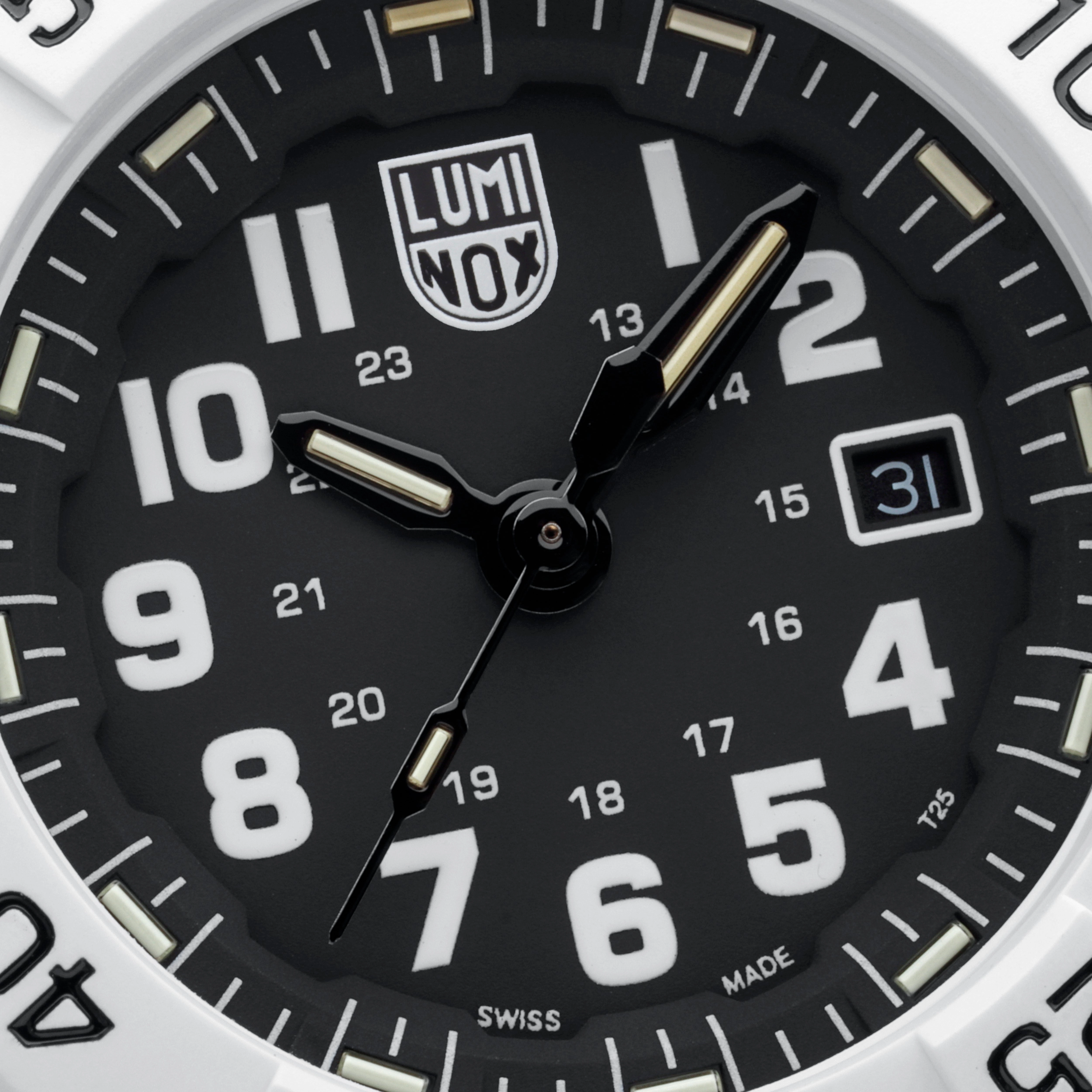 Luminox Navy Seal Arctic White Rubber Band Watch XS.3507.WB